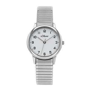 s.Oliver Damen Uhr Armbanduhr Edelstahl silber 2038596