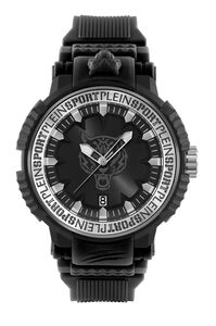 Plein Sport Unisex Uhr Analog Quarz TIGER POWER Schwarz PSEDA0124 PU