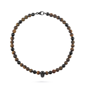 Philipp Plein Herren Kette Halskette Edelstahl IP GUN PLEIN ELITE 50cm PJNEA07NU