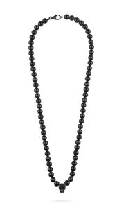 Philipp Plein Herren Kette Halskette Edelstahl IP Black PLEIN ELITE 80cm PJNEA11NU