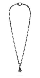 Philipp Plein Herren Kette Halskette Edelstahl IP Gun PLEIN EDGE PJPEA08NU