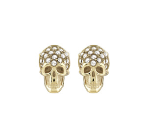 Philipp Plein Unisex Ohrringe Ohrstecker Edelstahl Gold PLEIN ENIGMA PJOEA17EU