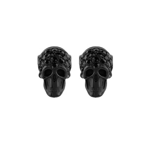 Philipp Plein Unisex Ohrringe Ohrstecker Edelstahl Black PLEIN ENIGMA PJOEA18EU