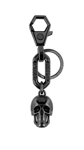 Philipp Plein Unisex Anh�nger Charm Edelstahl IP Gun KEYCHAIN PJFEA15KU