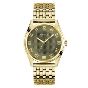 Guess Herren Uhr Armbanduhr Tate GW0895G2 Edelstahl gold