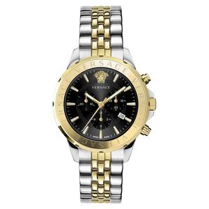 Versace Herren Uhr Armbanduhr Chronograph Signature VEV602223 Edelstahl