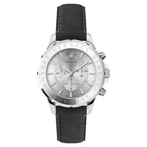 Versace Herren Uhr Armbanduhr Chronograph Signature VEV601223 Leder