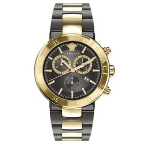 Versace Herren Uhr Armbanduhr Chronograph URBAN MYSTIQUE VEPY01121 Edelstahl