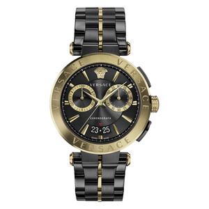 Versace Herren Uhr Armbanduhr Chronograph AION VE1D02723 Edelstahl
