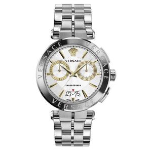 Versace Herren Uhr Armbanduhr Chronograph AION VE1D02323 Edelstahl