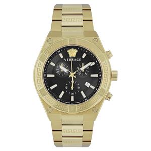 Versace Herren Uhr Armbanduhr Chronograph Sporty GRECA VESO00922 Edelstahl