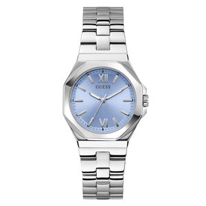 Guess Damen Uhr Armbanduhr Empress GW0873L1 Edelstahl silber