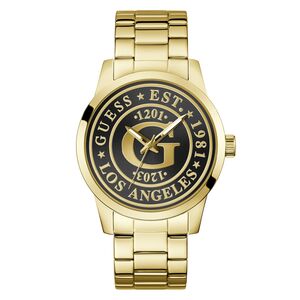 Guess Herren Uhr Armbanduhr Collegiate G GW0888G2 Edelstahl
