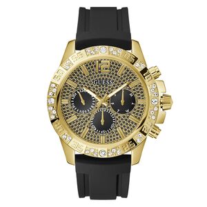Guess Herren Uhr Armbanduhr Majestic GW0909G2 Silikon