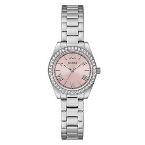 Guess Damen Uhr Armbanduhr GD MINI LUNA GW0841L4 Edelstahl silber