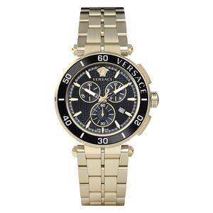 Versace Herren Uhr Armbanduhr Chronograph GRECA VE3L00522 Edelstahl