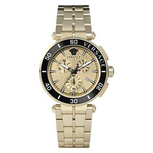 Versace Herren Uhr Armbanduhr Chronograph GRECA VE3L00622 Edelstahl