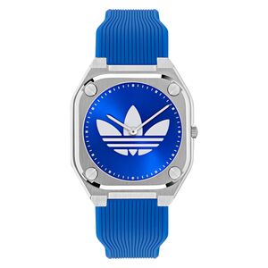 Adidas Unisex Uhr City Tech Silikon blau AOFH25009