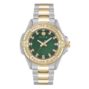 Philipp Plein Damen Uhr Analog Quarz PLEIN MAJESTY PWOFA0625 Edelstahl