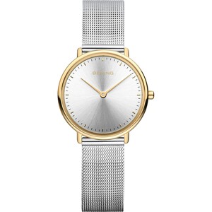Bering Damen Uhr Armbanduhr Ultra-Slim - 15729-010 Edelstahl