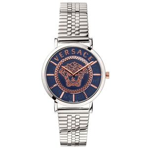 Versace Damen Uhr Armbanduhr V-ESSENTIAL VEK400821 Edelstahl