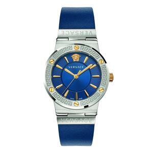 Versace Damen Uhr Armbanduhr GRACA LOGO VEVH00120 Leder 