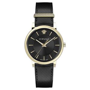 Versace Herren Uhr Armbanduhr V-Circle VE5A00320 Leder