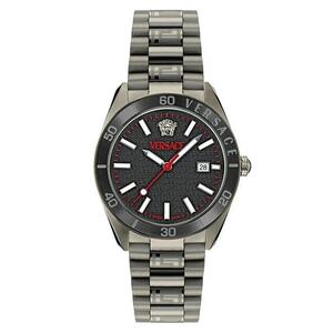 Versace Herren Uhr Armbanduhr Edelstahl V-Dome VE8E00724