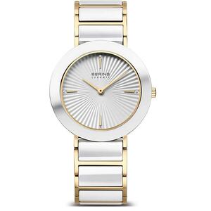 Bering Damen Uhr Armbanduhr Slim Ceramic - 11435-758 Edelstahl