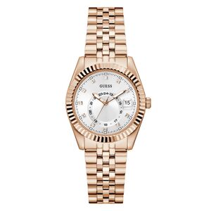 Guess Damen Uhr Armbanduhr JADA GW0936L4 Edelstahl rotgold