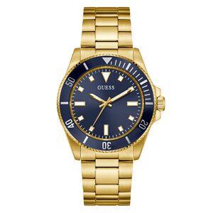 Guess Herren Uhr Armbanduhr CLIFF GW0968G2 Edelstahl gold
