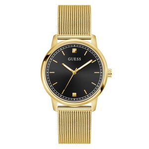 Guess Herren Uhr Armbanduhr CHANDLER GW0974G2 Edelstahl gold