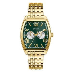 Guess Herren Uhr Armbanduhr GABRIEL GW0975G2 Edelstahl gold