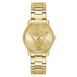 Guess Damen Uhr Armbanduhr ROXY GW0987L2 Edelstahl gold