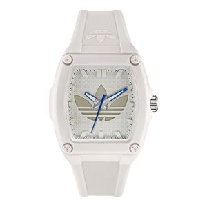 Adidas Unisex Uhr CITY TECH FIVE Kunststoff wei� AOFH25511