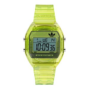 Adidas Unisex Uhr DIGITAL TWO CRYSTAL Silikon grn AOST25538