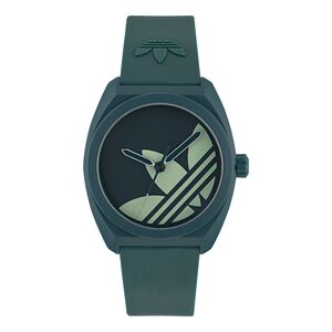 Adidas Unisex Uhr PROJECT THREE Kunststoff gr�n AOST25541