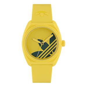 Adidas Unisex Uhr PROJECT THREE Kunststoff gelb AOST25542