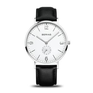 Bering Herren Uhr Armbanduhr Classic Small Second - 14040-404 Leder