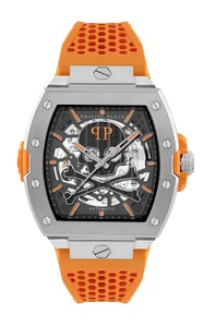 Philipp Plein Herren Uhr Automatik THE SKELETON LIMITED EDITION PWJFA1225 Silikon