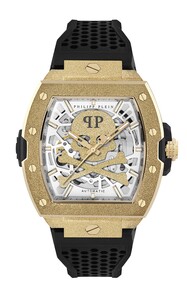 Philipp Plein Herren Uhr Automatik THE $KELETON FROSTED PWJFA1025 Silikon