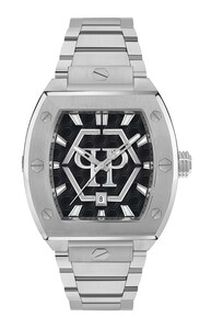 Philipp Plein Herren Uhr Analog Quarz The HEXAGON phantom PWPUA0725 Edelstahl
