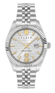 Philipp Plein Herren Uhr Analog Quarz DATE SUPERLATIVE PWMFA0725 Edelstahl