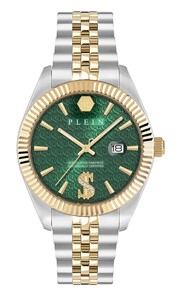 Philipp Plein Herren Uhr Analog Quarz DATE SUPERLATIVE PWMFA0825 Edelstahl