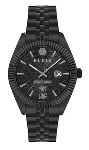 Philipp Plein Herren Uhr Analog Quarz DATE SUPERLATIVE PWMFA1125 Edelstahl