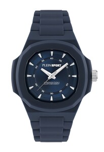 Plein Sport Unisex Uhr Analog Quarz VIPER EDITION I Blau PSOGA0125 Silikon