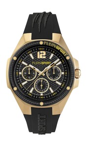 Plein Sport Herren Uhr Analog Quarz TIGERMASTER PRO PSLGA0325 Silikon