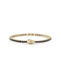 Philipp Plein Damen Armband Armkette Edelstahl gold PLEIN TENNIS ROYAL PJSEA15BU