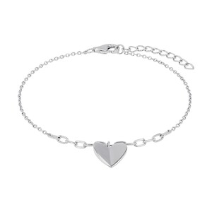 s.Oliver Jewel Damen Armband Armkette Silber Herz 2040590