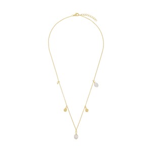 s.Oliver Jewel Damen Kette Halskette Silber 925 gold Perlen 2040597